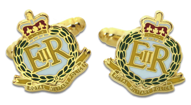 Royal Military Police Cufflinks Cufflinks, T-bar The Regimental Shop Gold/Green/White one size fits all 