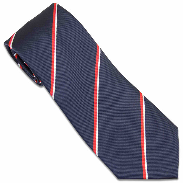 Royal Navy Tie (Polyester) Tie, Polyester The Regimental Shop Navy Blue/Red/White one size fits all 