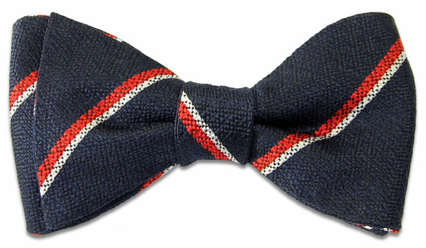 Royal Navy Silk Non Crease Self Tie Bow Tie Bowtie, Silk The Regimental Shop Navy/Red/White one size fits all 