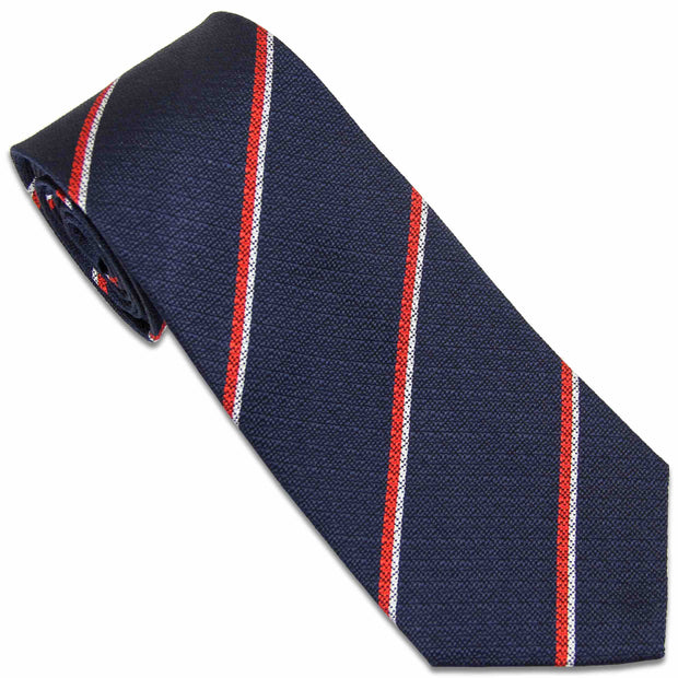 Royal Navy Tie (Silk Non Crease) Tie, Silk Non Crease The Regimental Shop Navy Blue/Red/White one size fits all 