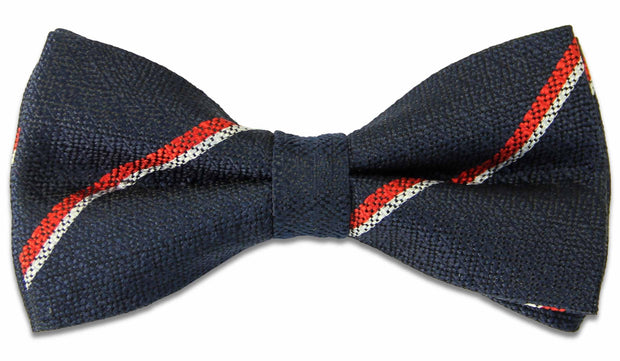 Royal Navy Silk Non Crease Pretied Bow Tie Bowtie, Silk The Regimental Shop Navy/Red/White one size fits all 