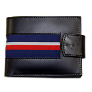 Royal Navy Leather Wallet Wallet The Regimental Shop Black/Blue/Red/White one size fits all 