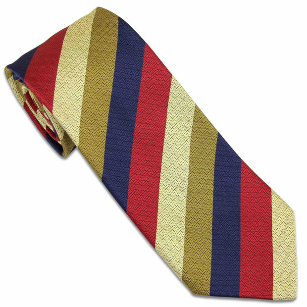 Royal Regiment of Fusiliers (Association) Tie (Polyester Non Crease) Tie, Polyester The Regimental Shop Blue/Red/Buff/Gold one size fits all 