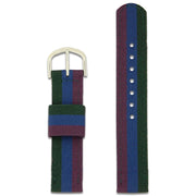 Royal Regiment of Scotland Two Piece Watch Strap Two Piece Watch Strap The Regimental Shop Green/Blue/Purple one size fits all 