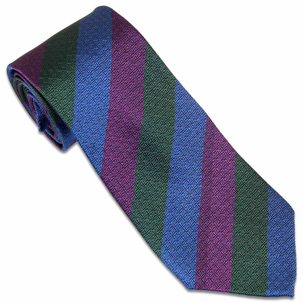 Royal Regiment of Scotland Tie (Silk Non Crease) Tie, Silk Non Crease The Regimental Shop Blue/Green/Purple one size fits all 