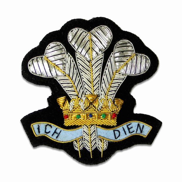 Royal Regiment of Wales Blazer Badge Blazer badge The Regimental Shop Black/Silver/Blue One size fits all 