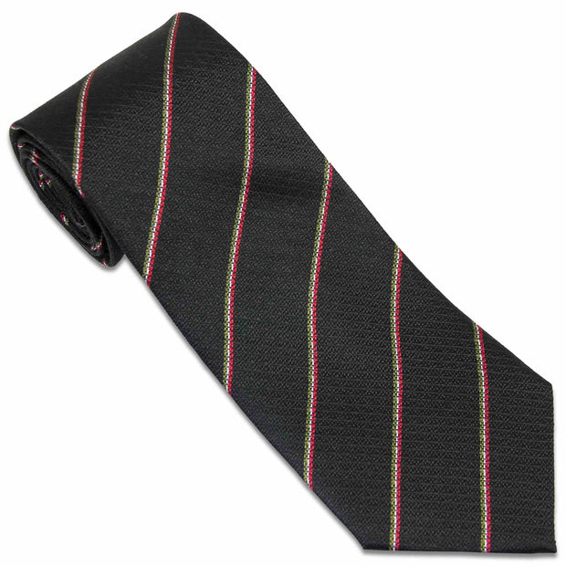 Royal Regiment of Wales (Town) Tie (Silk Non Crease) Tie, Silk Non Crease The Regimental Shop Black/Green/Red/White one size fits all 
