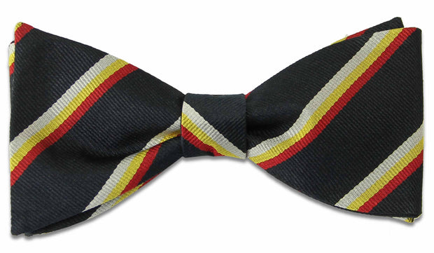 Royal Scots Dragoon Guards Silk (Self Tie) Bow Tie Bowtie, Silk The Regimental Shop Dark Blue/White/Yellow/Red one size fits all 