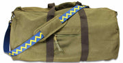 Royal Scots Dragoon Guards Canvas Holdall Bag Holdall Bag The Regimental Shop Vintage Military Green  