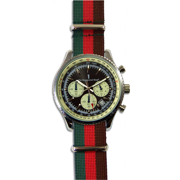 Royal Tank Regiment Military Chronograph Watch Chronograph The Regimental Shop   