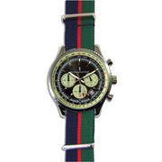 Royal Welsh Military Chronograph Watch Chronograph The Regimental Shop Blue/Red/Green one size fits all 