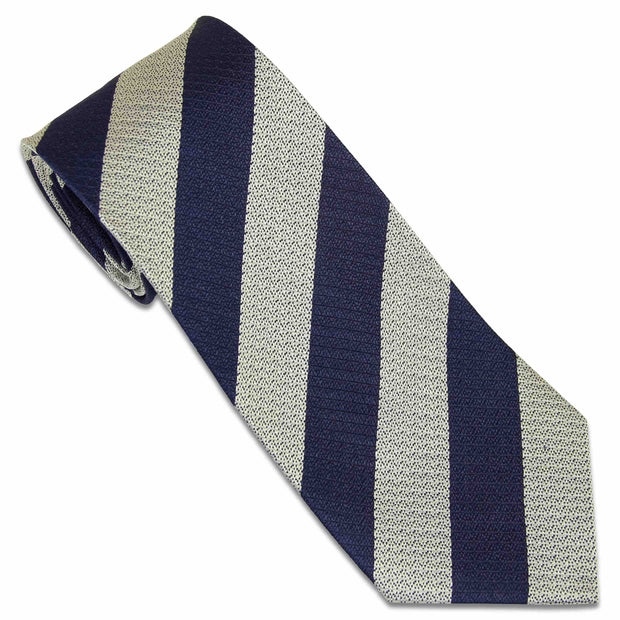 Royal Wessex Yeomanry Tie (Silk Non Crease) Tie, Silk Non Crease The Regimental Shop Navy Blue/Silver one size fits all 