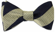 Royal Wessex Yeomanry Silk Non Crease Self Tie Bow Tie Bowtie, Silk The Regimental Shop Silver/Dark Blue one size fits all 