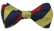 Royal Army Medical Corps (RAMC) Silk Non Crease (Self Tie) Bow Tie Bowtie, Silk The Regimental Shop Blue/Red/Gold one size fits all