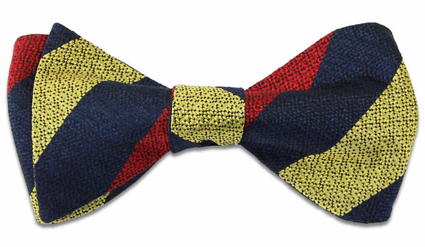Royal Army Medical Corps (RAMC) Silk Non Crease (Self Tie) Bow Tie Bowtie, Silk The Regimental Shop Blue/Red/Gold one size fits all