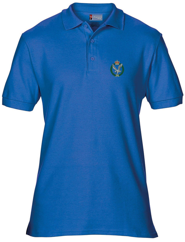 Army Air Corps (AAC) Polo Shirt Clothing - Polo Shirt The Regimental Shop 36" (S) Royal Blue 