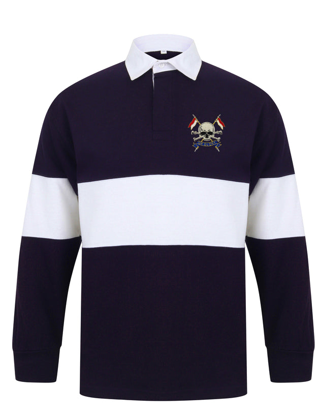 The Royal Lancers - Large - Navy Blue/White Panelled Stock Clearance The Regimental Shop   