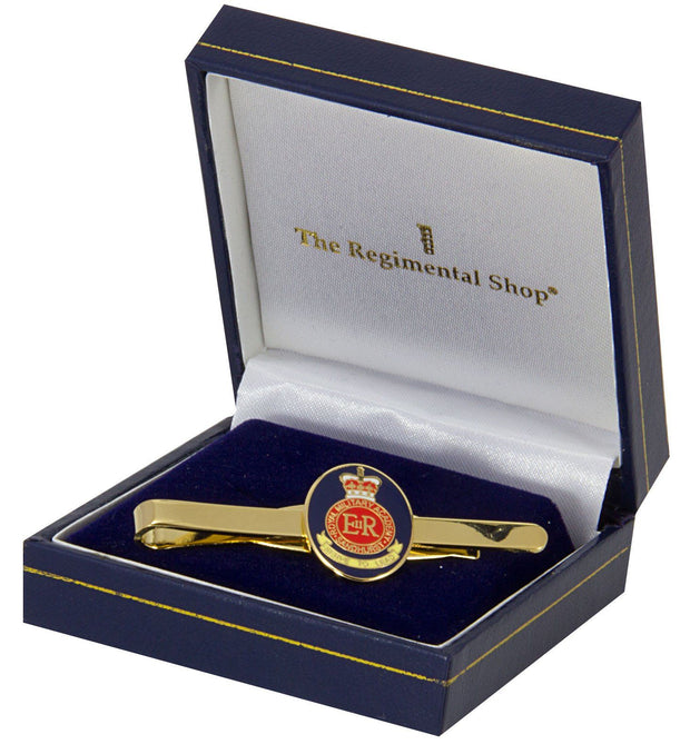 Royal Military Academy (Sandhurst) Gilt Enamel Tie Clip Tie Clip, Gilt Enamel The Regimental Shop   