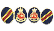 Sandhurst Cufflinks Cufflinks, Gilt Enamel The Regimental Shop Blue/Gold/Red one size fits all 