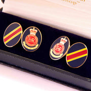 Sandhurst Cufflinks Cufflinks, Gilt Enamel The Regimental Shop   