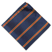 Sandhurst Silk Pocket Square Pocket Square The Regimental Shop Blue/Red/Yellow one size fits all 