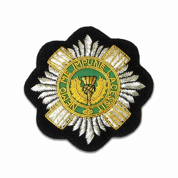 Scots Guards Blazer Badge Blazer badge The Regimental Shop Black/Silver/Green One size fits all 
