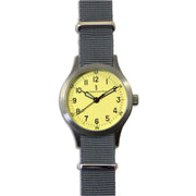 "Decade" Military Watch with Silver Strap Decade Watch The Regimental Shop   