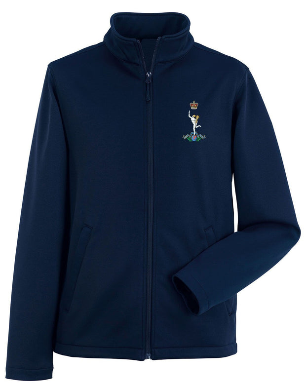 Royal Corps of Signals - Softshell Jacket - Navy Blue - M - regimentalshop.com