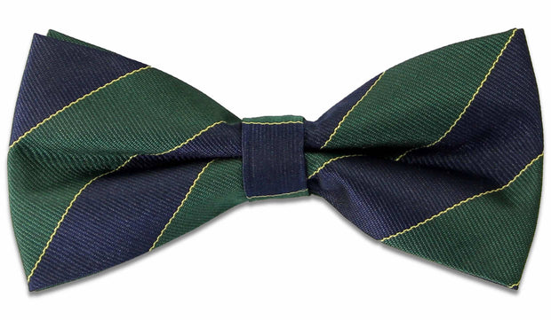 Somerset Light Infantry Polyester (Pretied) Bow Tie Bowtie, Polyester The Regimental Shop Blue/Green/Yellow one size fits all 