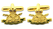 South Staffordshire Regiment Cufflinks Cufflinks, T-bar The Regimental Shop Gold/Green one size fits all 