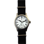 "Special Ops" Military Watch with a Black Leather Strap Special Ops Watch The Regimental Shop   