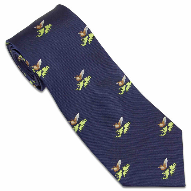 The Falklands Company (Sandhurst) Tie (Silk) Tie, Silk, Woven The Regimental Shop Navy Blue NA 