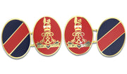 The Life Guards Cufflinks Cufflinks, Gilt Enamel The Regimental Shop Blue/Maroon/Gold one size fits all 