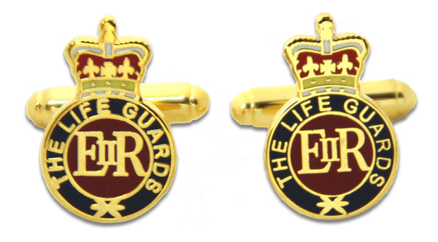 The Life Guards Cufflinks Cufflinks, T-bar The Regimental Shop Gold/Blue/Red one size fits all 
