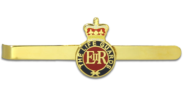 The Life Guards Tie Clip/Slide Tie Clip, Metal The Regimental Shop Gold/Blue/Red one size fits all 