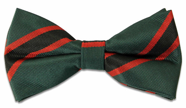 The Rifles Polyester (Pretied) Bow Tie Bowtie, Polyester The Regimental Shop Green/Black/Red one size fits all 