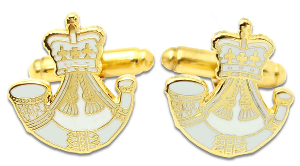 The Rifles Cufflinks Cufflinks, T-bar The Regimental Shop Gold/Silver/White one size fits all 