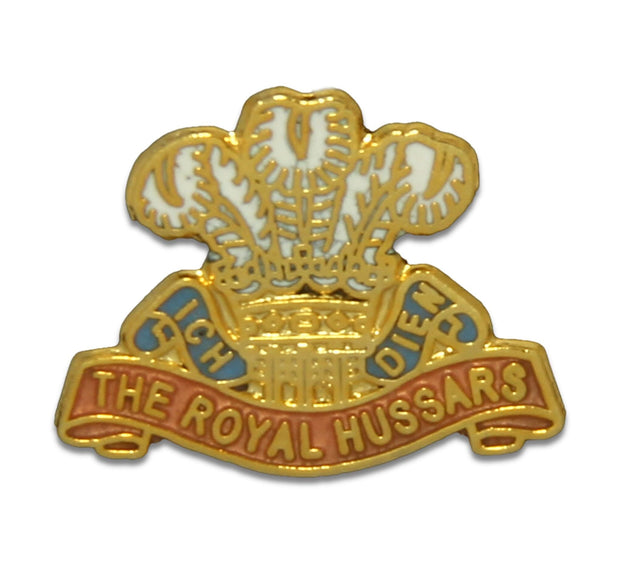 Royal Hussars (Prince of Wales's Own) Regimental Lapel Badge Lapel badge The Regimental Shop Gold/White/Blue 1 x 2cm 