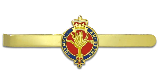 Welsh Guards Tie Clip/Slide Tie Clip, Metal The Regimental Shop Gold/Red/Blue one size fits all 
