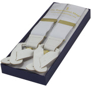 White Dress Braces Braces The Regimental Shop   