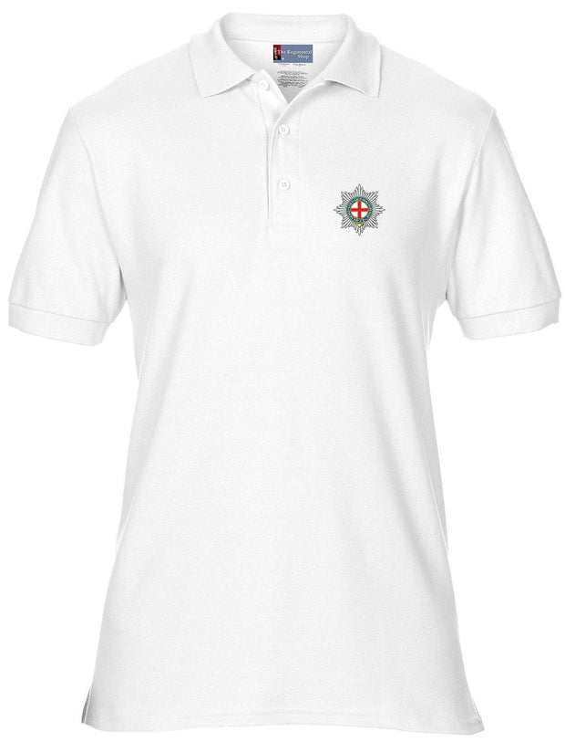 Coldstream Guards Regimental Polo Shirt Clothing - Polo Shirt The Regimental Shop 42" (L) White 