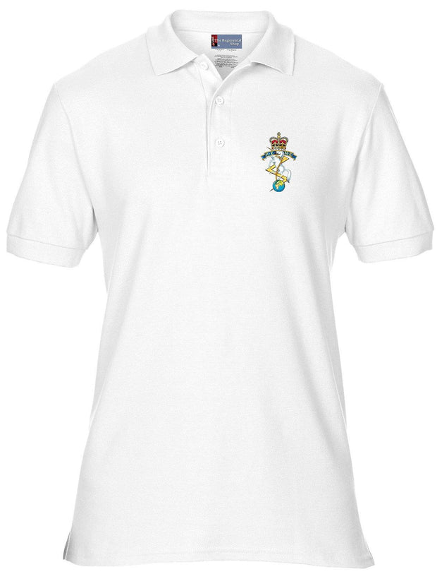 REME Polo Shirt Clothing - Polo Shirt The Regimental Shop 36" (S) White 