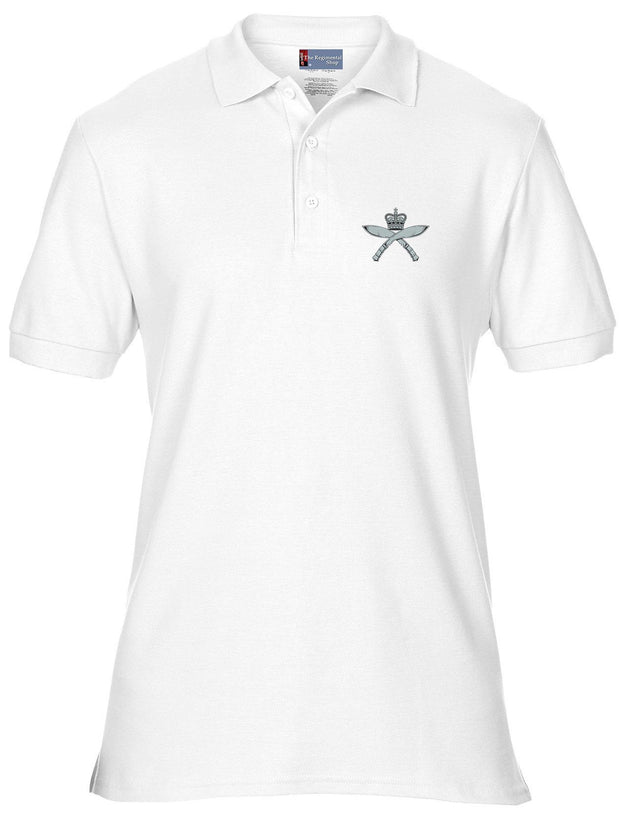 Royal Gurkha Rifles Polo Shirt Clothing - Polo Shirt The Regimental Shop 38/40" (M) White 