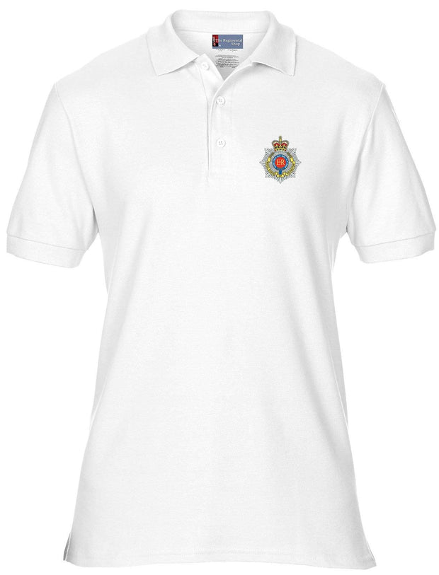 Royal Corps of Transport Regimental Polo Shirt Clothing - Polo Shirt The Regimental Shop 36" (S) White 