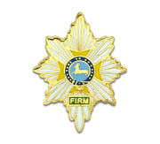 Worcestershire & Sherwood Foresters Lapel Badge Lapel badge The Regimental Shop Gold/White one size fits all 
