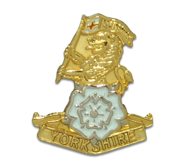 The Royal Yorkshire Regiment Lapel Badge Lapel badge The Regimental Shop Gold/White one size fits all 