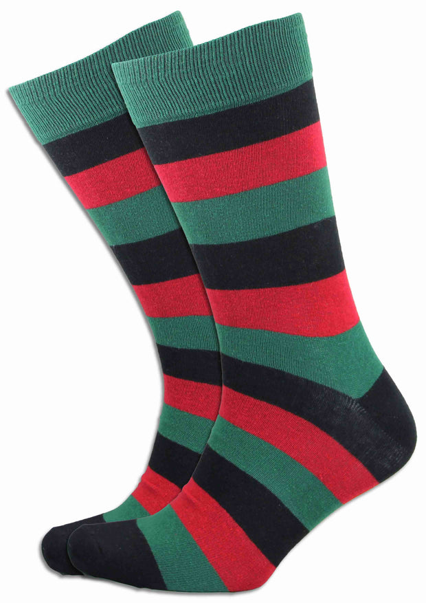 The Royal Yorkshire Regiment Socks Socks The Regimental Shop Green/Black/Red One size fits all 