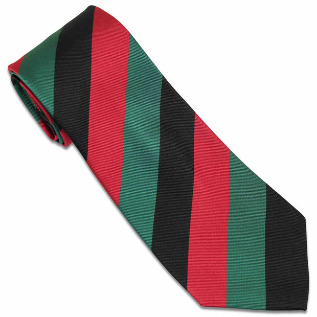 The Royal Yorkshire Regiment Tie (Silk) Tie, Silk, Woven The Regimental Shop Red/Green/Black one size fits all 