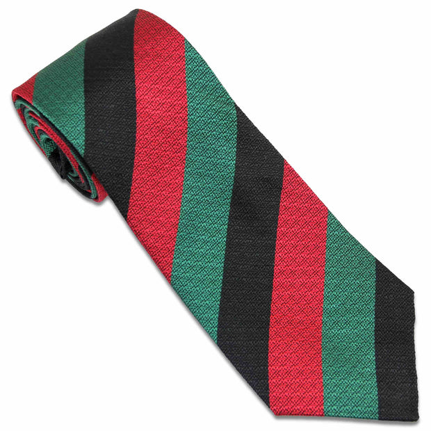 The Royal Yorkshire Regiment Tie (Silk Non Crease) Tie, Silk Non Crease The Regimental Shop Green/Black/Red one size fits all 