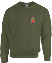 Blues and Royals Heavy Duty Sweatshirt Clothing - Sweatshirt The Regimental Shop 38/40" (M) Army Green 